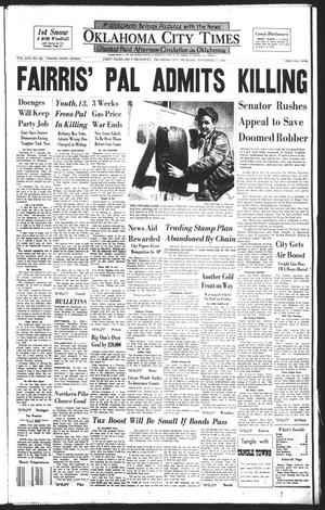 Primary view of object titled 'Oklahoma City Times (Oklahoma City, Okla.), Vol. 66, No. 242, Ed. 2 Thursday, November 17, 1955'.
