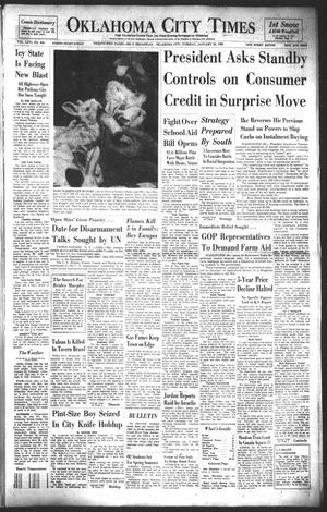 Oklahoma City Times (Oklahoma City, Okla.), Vol. 66, No. 300, Ed. 4 Tuesday, January 24, 1956
