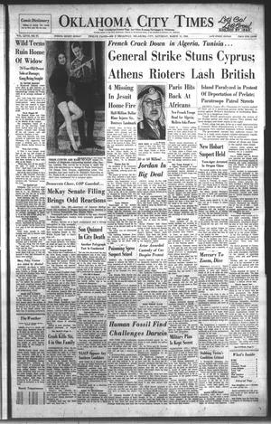 Oklahoma City Times (Oklahoma City, Okla.), Vol. 67, No. 27, Ed. 3 Saturday, March 10, 1956