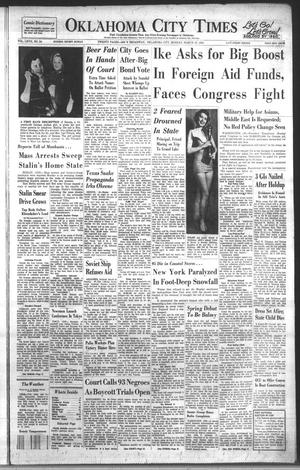 Oklahoma City Times (Oklahoma City, Okla.), Vol. 67, No. 34, Ed. 4 Monday, March 19, 1956
