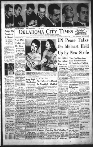 Oklahoma City Times (Oklahoma City, Okla.), Vol. 67, No. 51, Ed. 1 Saturday, April 7, 1956