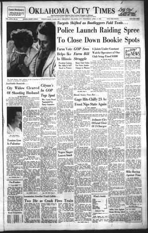 Oklahoma City Times (Oklahoma City, Okla.), Vol. 67, No. 54, Ed. 1 Wednesday, April 11, 1956