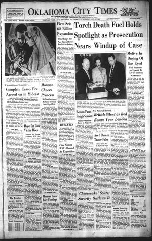 Oklahoma City Times (Oklahoma City, Okla.), Vol. 67, No. 61, Ed. 4 Thursday, April 19, 1956