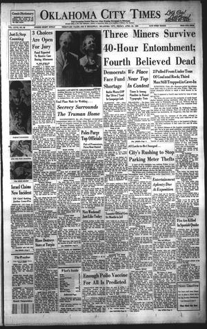 Oklahoma City Times (Oklahoma City, Okla.), Vol. 67, No. 62, Ed. 4 Friday, April 20, 1956