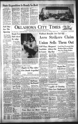 Oklahoma City Times (Oklahoma City, Okla.), Vol. 67, No. 63, Ed. 1 Saturday, April 21, 1956