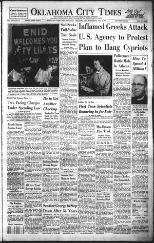 Oklahoma City Times (Oklahoma City, Okla.), Vol. 67, No. 78, Ed. 4 Wednesday, May 9, 1956