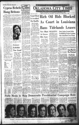 Oklahoma City Times (Oklahoma City, Okla.), Vol. 67, No. 80, Ed. 2 Friday, May 11, 1956