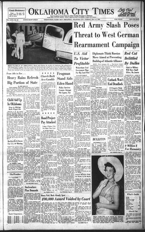 Oklahoma City Times (Oklahoma City, Okla.), Vol. 67, No. 83, Ed. 3 Tuesday, May 15, 1956
