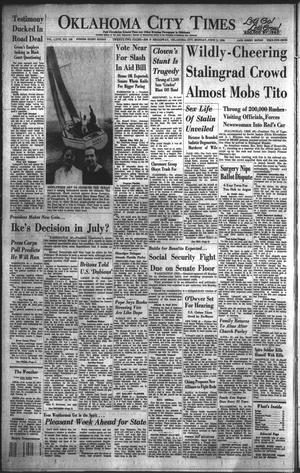 Oklahoma City Times (Oklahoma City, Okla.), Vol. 67, No. 106, Ed. 4 Monday, June 11, 1956