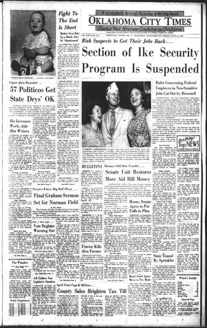 Oklahoma City Times (Oklahoma City, Okla.), Vol. 67, No. 110, Ed. 2 Friday, June 15, 1956