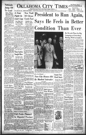 Oklahoma City Times (Oklahoma City, Okla.), Vol. 67, No. 132, Ed. 1 Tuesday, July 10, 1956