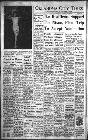 Oklahoma City Times (Oklahoma City, Okla.), Vol. 67, No. 134, Ed. 3 Thursday, July 12, 1956