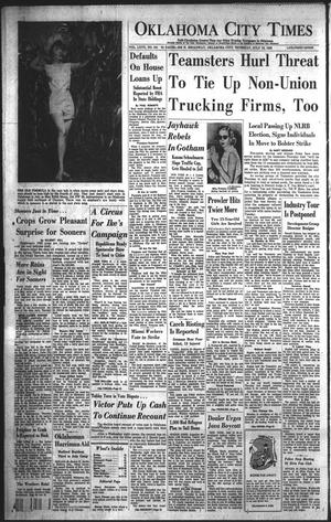Oklahoma City Times (Oklahoma City, Okla.), Vol. 67, No. 134, Ed. 4 Thursday, July 12, 1956