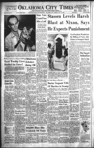 Oklahoma City Times (Oklahoma City, Okla.), Vol. 67, No. 150, Ed. 3 Tuesday, July 31, 1956