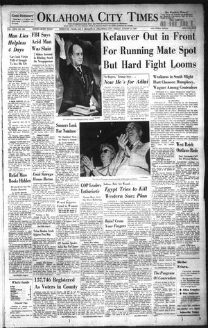 Oklahoma City Times (Oklahoma City, Okla.), Vol. 67, No. 164, Ed. 4 Friday, August 17, 1956