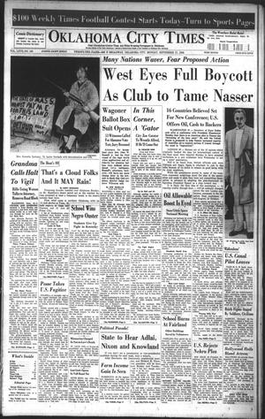 Oklahoma City Times (Oklahoma City, Okla.), Vol. 67, No. 190, Ed. 3 Monday, September 17, 1956