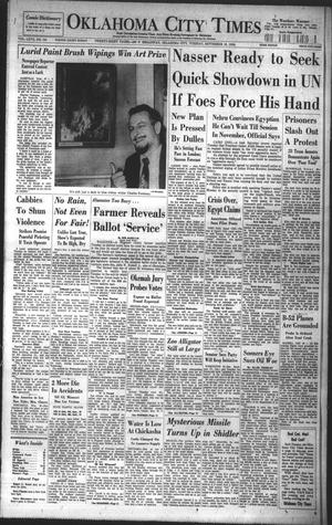 Oklahoma City Times (Oklahoma City, Okla.), Vol. 67, No. 191, Ed. 3 Tuesday, September 18, 1956