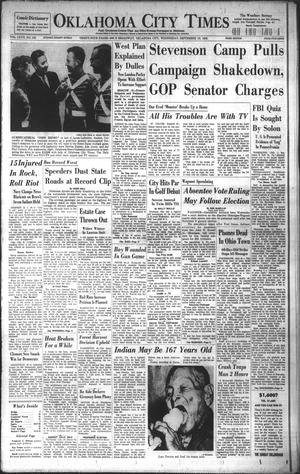 Oklahoma City Times (Oklahoma City, Okla.), Vol. 67, No. 192, Ed. 3 Wednesday, September 19, 1956