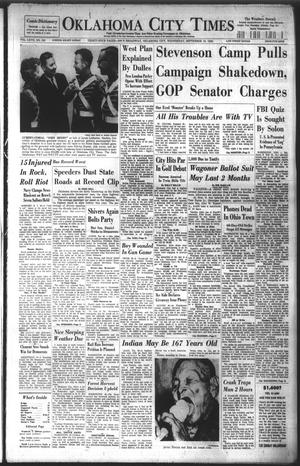 Oklahoma City Times (Oklahoma City, Okla.), Vol. 67, No. 192, Ed. 4 Wednesday, September 19, 1956