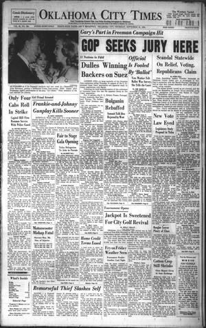 Oklahoma City Times (Oklahoma City, Okla.), Vol. 67, No. 193, Ed. 3 Thursday, September 20, 1956