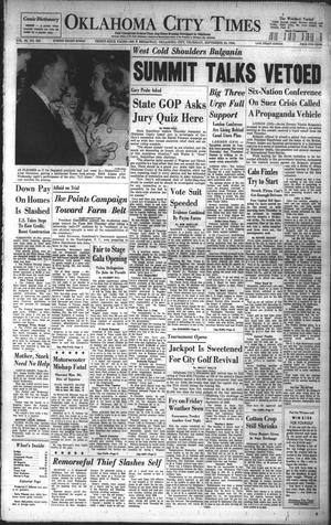 Oklahoma City Times (Oklahoma City, Okla.), Vol. 67, No. 193, Ed. 4 Thursday, September 20, 1956