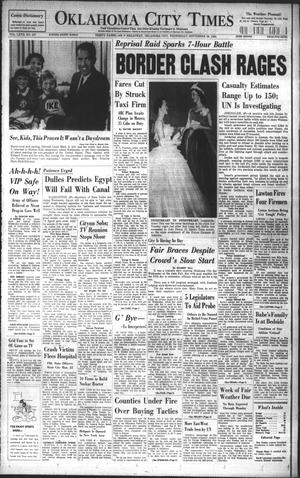 Oklahoma City Times (Oklahoma City, Okla.), Vol. 67, No. 197, Ed. 3 Wednesday, September 26, 1956