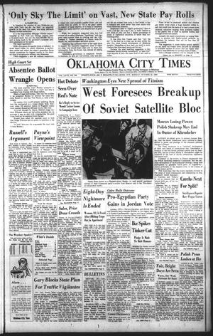 Oklahoma City Times (Oklahoma City, Okla.), Vol. 67, No. 309, Ed. 3 Monday, October 22, 1956