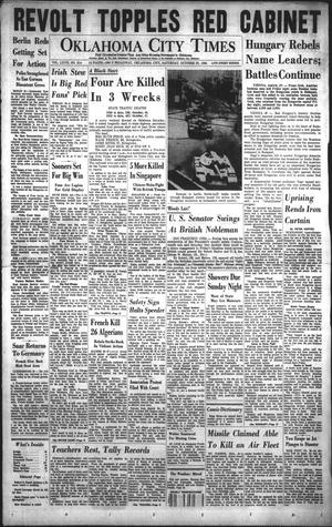 Oklahoma City Times (Oklahoma City, Okla.), Vol. 67, No. 314, Ed. 4 Saturday, October 27, 1956