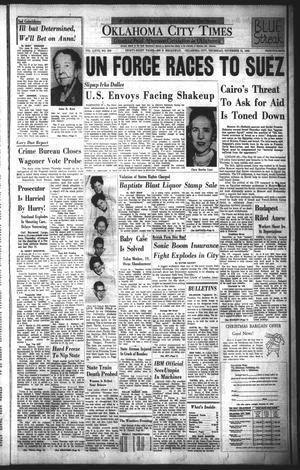 Oklahoma City Times (Oklahoma City, Okla.), Vol. 67, No. 330, Ed. 2 Thursday, November 15, 1956