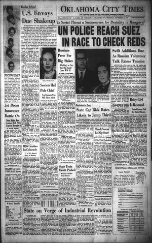 Oklahoma City Times (Oklahoma City, Okla.), Vol. 67, No. 330, Ed. 4 Thursday, November 15, 1956