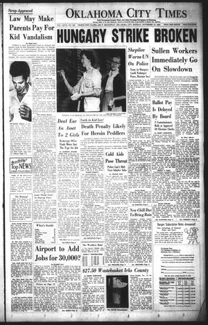 Oklahoma City Times (Oklahoma City, Okla.), Vol. 67, No. 333, Ed. 1 Monday, November 19, 1956