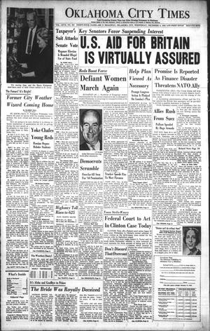 Oklahoma City Times (Oklahoma City, Okla.), Vol. 67, No. 347, Ed. 4 Wednesday, December 5, 1956