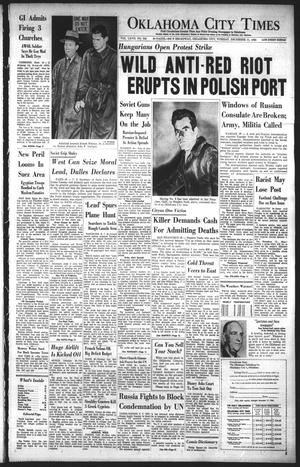 Oklahoma City Times (Oklahoma City, Okla.), Vol. 67, No. 352, Ed. 4 Tuesday, December 11, 1956
