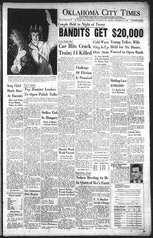 Oklahoma City Times (Oklahoma City, Okla.), Vol. 67, No. 357, Ed. 4 Monday, December 17, 1956
