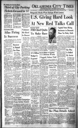 Oklahoma City Times (Oklahoma City, Okla.), Vol. 68, No. 288, Ed. 3 Friday, January 10, 1958