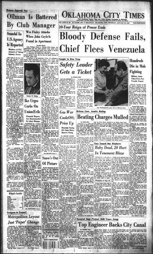 Oklahoma City Times (Oklahoma City, Okla.), Vol. 68, No. 299, Ed. 1 Thursday, January 23, 1958