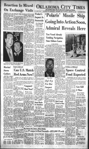 Oklahoma City Times (Oklahoma City, Okla.), Vol. 68, No. 301, Ed. 3 Saturday, January 25, 1958