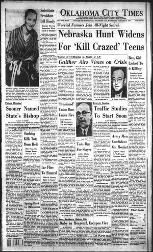 Oklahoma City Times (Oklahoma City, Okla.), Vol. 68, No. 304, Ed. 3 Wednesday, January 29, 1958