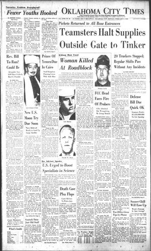 Oklahoma City Times (Oklahoma City, Okla.), Vol. 68, No. 308, Ed. 4 Monday, February 3, 1958