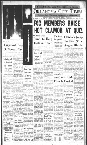 Oklahoma City Times (Oklahoma City, Okla.), Vol. 68, No. 310, Ed. 2 Wednesday, February 5, 1958