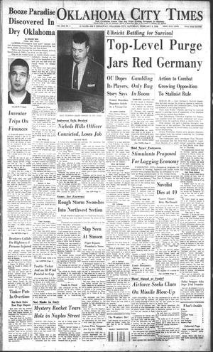 Oklahoma City Times (Oklahoma City, Okla.), Vol. 69, No. 1, Ed. 1 Saturday, February 8, 1958