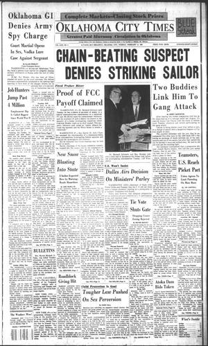 Oklahoma City Times (Oklahoma City, Okla.), Vol. 69, No. 3, Ed. 2 Tuesday, February 11, 1958