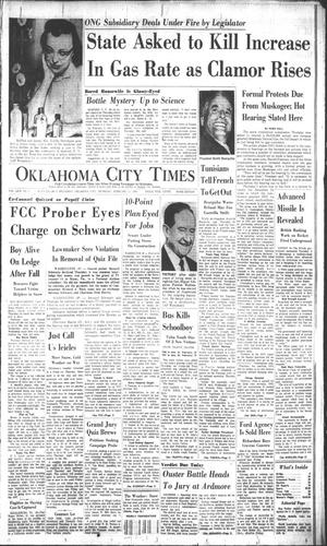 Oklahoma City Times (Oklahoma City, Okla.), Vol. 69, No. 5, Ed. 3 Thursday, February 13, 1958