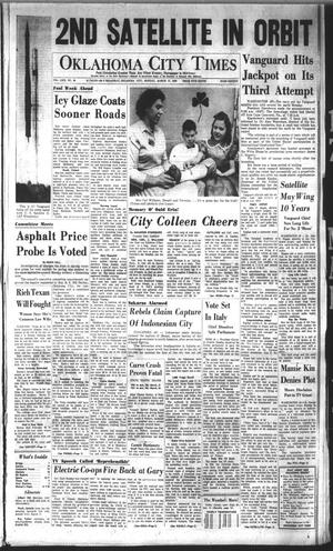 Oklahoma City Times (Oklahoma City, Okla.), Vol. 69, No. 32, Ed. 3 Monday, March 17, 1958