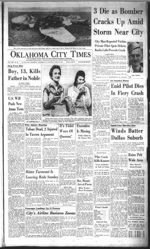 Oklahoma City Times (Oklahoma City, Okla.), Vol. 69, No. 43, Ed. 1 Saturday, March 29, 1958