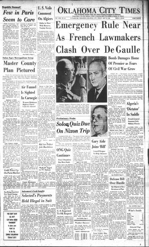 Oklahoma City Times (Oklahoma City, Okla.), Vol. 69, No. 84, Ed. 3 Friday, May 16, 1958
