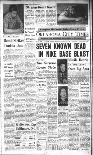 Oklahoma City Times (Oklahoma City, Okla.), Vol. 69, No. 89, Ed. 2 Thursday, May 22, 1958