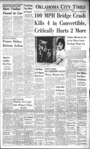 Oklahoma City Times (Oklahoma City, Okla.), Vol. 69, No. 90, Ed. 4 Friday, May 23, 1958