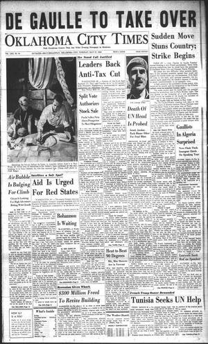 Oklahoma City Times (Oklahoma City, Okla.), Vol. 69, No. 93, Ed. 3 Tuesday, May 27, 1958