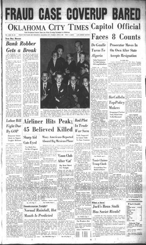 Oklahoma City Times (Oklahoma City, Okla.), Vol. 69, No. 99, Ed. 4 Tuesday, June 3, 1958